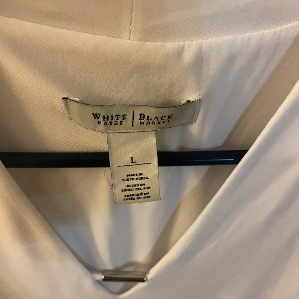 White House Black Market White Tunic